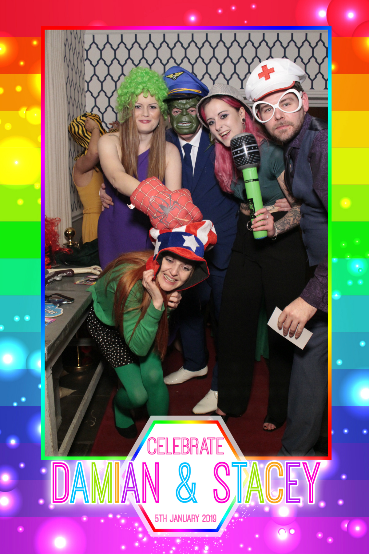 Damian and Stacey's Wedding | View more photos from the event at gallery.myphotoboothexperience.co.uk/u/MyPhotoBoothExperienceLtd/Damian-and-Staceys-Wedding